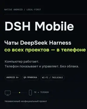 DSH Mobile — Android-приложение для управления агентами